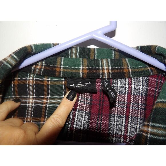 Out from Under by Urban outfitters Flannel button up M - Picture 5 of 5